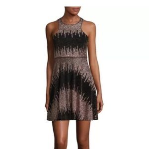 Sleeveless embellished party dress